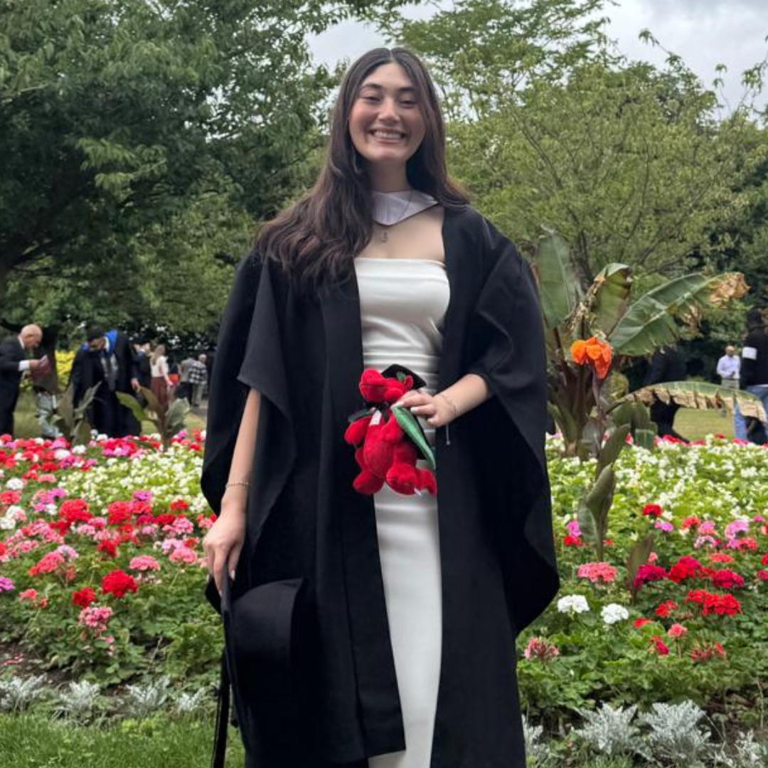 Aluna Gradeup aprovada em universidade internacional